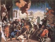 TINTORETTO, Jacopo The Miracle of St Mark Freeing the Slave oil painting reproduction